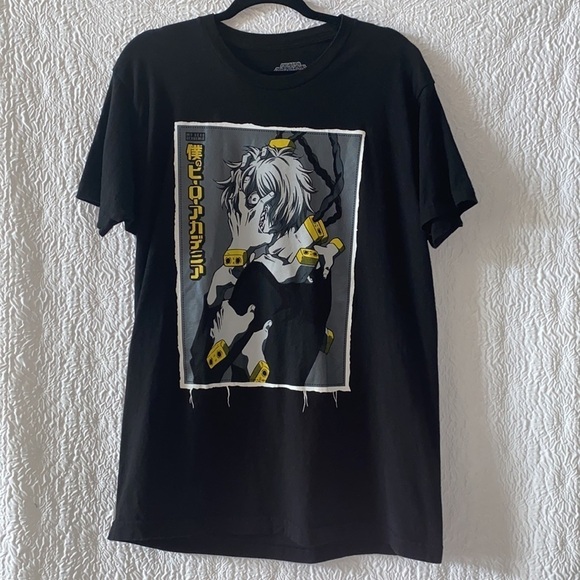 My Hero Academia Mens T-Shirt - Framed Profile Tomura Shigaki Graphic Image - Picture 3 of 7